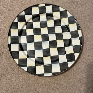 Mackenzie-Childs courtly charger plate